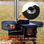 AVOFOREST Small Wood Burning Tent Stove