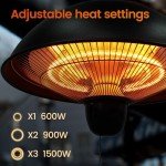 Ceiling Mounted Electric Infrared Patio Heater