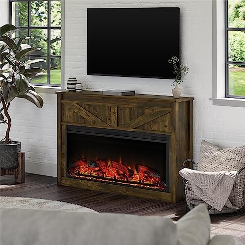Ameriwood Farmington 49" Electric Fireplace Mantel