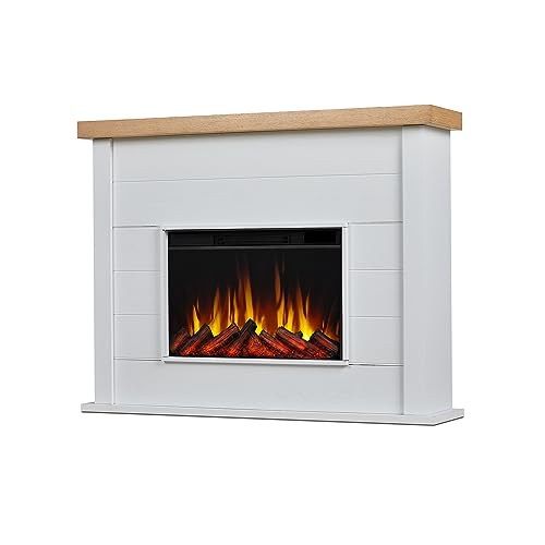 Real Flame Marshall 49" Electric Fireplace with Mantel