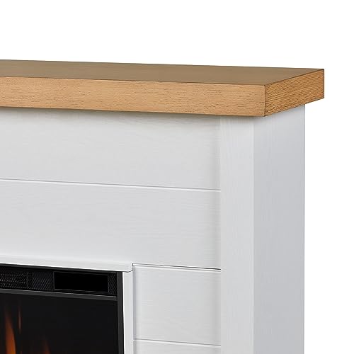 Real Flame Marshall 49" Electric Fireplace with Mantel
