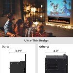 72" Electric Fireplace Insert with Remote Control