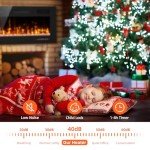 72" Electric Fireplace Insert with Remote Control