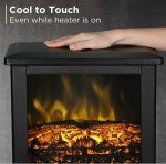 TURBRO TS17 Compact Electric Fireplace Stove