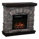 LIVILAND 36" Electric Fireplace with Remote Control