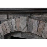 LIVILAND 36" Electric Fireplace with Remote Control