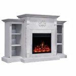 Cambridge Savona 72" Electric Fireplace with Remote
