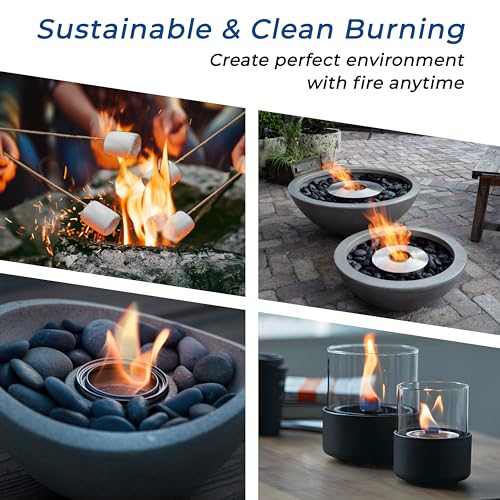 Bioethanol Fuel for Tabletop Fire Pits (3-Pack)