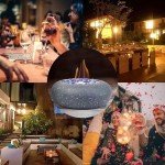 Portable 11-Inch Greyhoo Tabletop Fire Pit