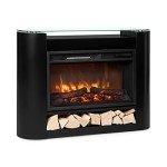 Klarstein Wall-Mounted Electric Fireplace with Remote
