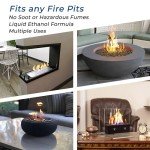 Bioethanol Fuel for Tabletop Fire Pits (1L)