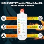 Ecoheat Bio-Ethanol Fireplace Fuel - Pack of 3