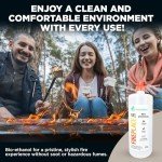 Ecoheat Bio-Ethanol Fireplace Fuel - Pack of 3