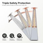 LAUSAINT HOME 48,000 BTU Outdoor Patio Heater