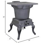 US Stove SR57E Rancher Cast Iron Heater