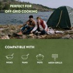 GasOne Wood Burning Rocket Stove - Camping & RV