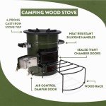 GasOne Wood Burning Rocket Stove - Camping & RV