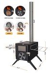 Portable Wood Burning Camping Stove for Tents