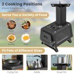 Giantex Mini Portable Camping Wood Burning Stove