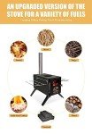 Portable Wood Burning Camping Stove for Tents