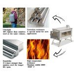 Portable Wood Burning Camp Stove for Backpacking