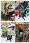 Portable Wood Burning Camping Stove for Tents