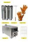 Portable Stainless Steel Camping Stove for Tents