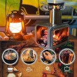 Portable Wood Burning Camping Stove with Accessories