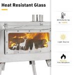 Portable Outdoor Camping Wood Burning Stove