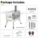 Portable Outdoor Camping Wood Burning Stove