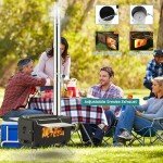 Portable Wood Burning Stove for Camping and Hiking