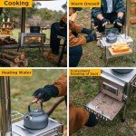 Portable Outdoor Camping Wood Burning Stove