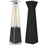 FOOWIN 48,000 BTU Pyramid Patio Propane Heater