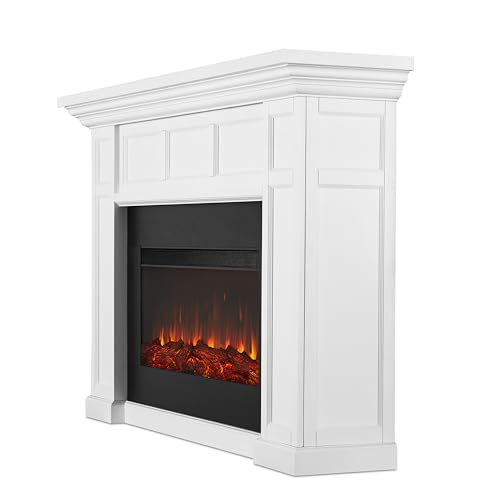 Real Flame Alcott 75” Electric Fireplace with Mantel