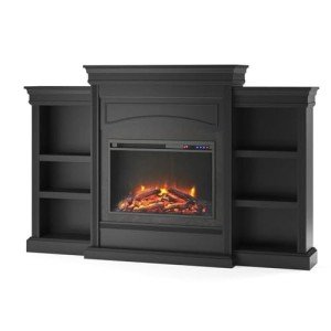 Ameriwood Lamont 69" Electric Fireplace with Mantel
