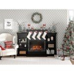 Ameriwood Lamont 69" Electric Fireplace with Mantel