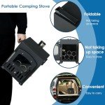 HOPUBUY Portable Wood Stove for Camping and Outdoors