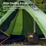 HOPUBUY Portable Wood Stove for Camping and Outdoors