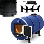 Sonret 55 Gallon Barrel Stove Kit for Camping