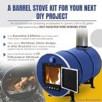 Sonret 55 Gallon Barrel Stove Kit for Camping