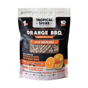 Tropical Spark Wood Pellets for BBQ and Grilling