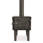 Outdoor Wood Heating and Cooking Stove - Camping