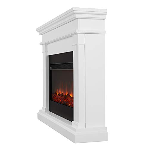 Real Flame 59" Electric Fireplace with Mantel