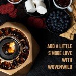 9" Gold Tabletop Fire Pit for Indoor Use