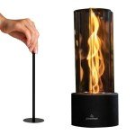 Glanzfeuer Tornado Indoor/Outdoor Tabletop Fireplace
