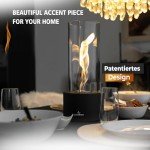 Glanzfeuer Tornado Indoor/Outdoor Tabletop Fireplace