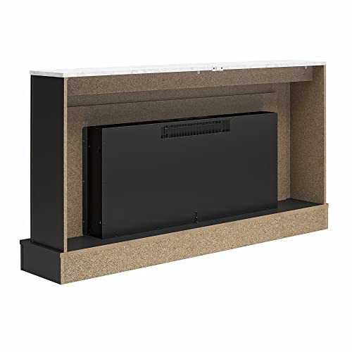 Ameriwood Lynnhaven 61" Electric Fireplace with Mantel