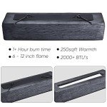 Roundfire Large Rectangle Portable Bioethanol Fire Pit
