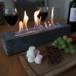 Roundfire Large Rectangle Portable Bioethanol Fire Pit