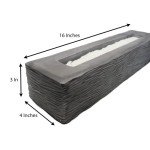 Roundfire Large Rectangle Portable Bioethanol Fire Pit